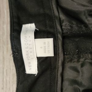 NY&Co. Black cropped dress pants